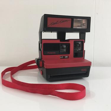Vintage Polaroid Cool Cam 600 Red Black Instant Film Photography Impossible Project Believe in Film Polaroid Originals 