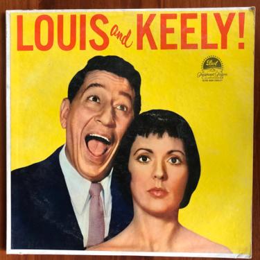 WOW! Signed Louis Prima and Keely Smith Album Louis and Keely! Dot DLP 3210 Free Shipping 