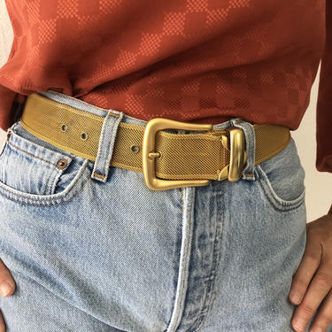Vintage Gold Metal Mesh Belt 