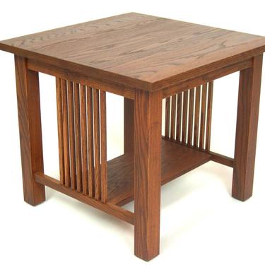 Mission Arts & Crafts Stickley style Square End Table 
