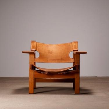 Børge Mogensen Oak Spanish Chair 