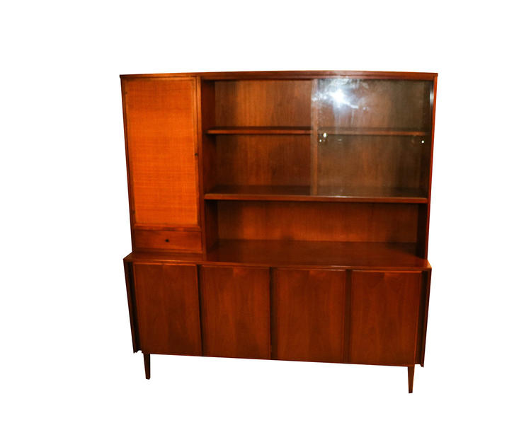 American Of Martinsville Mid Century China Cabinet Hutch