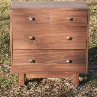 X4310a Hardwood Cabinet with 4 Inset Drawers,  Flat Panels, 30&quot; wide x 20&quot; deep x 30&quot; tall - natural color 