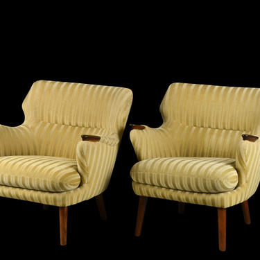 Kurt Olsen Rosewood Paw Lounge Chairs
