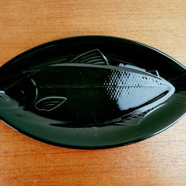 Studio Nova Black Fish Plate Platter | Original Design Japan 