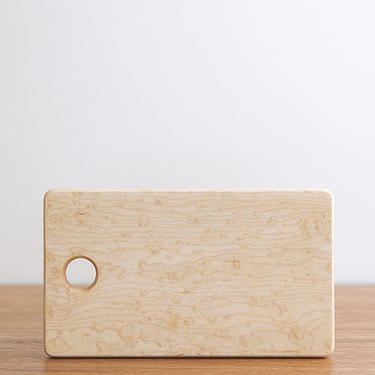 Birdseye Maple 7&amp;quot;x12&amp;quot; Cutting Board Small Cheese &amp; Charcuterie Board 