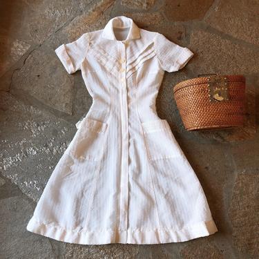 1940s WWII-Era Nurse Dress
