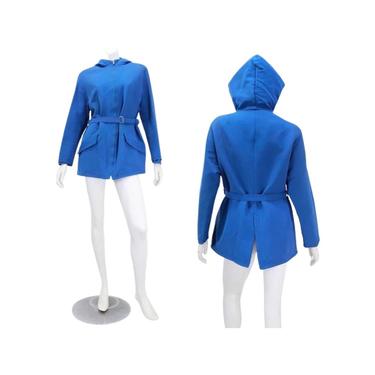 1940s Womens Ski Coat - 1940s Blue Ski Jacket - Womens Vintage Ski Coat - 1940s Womens Coat - 40s Blue Coat - 1940s Winter Coat | Size Small 