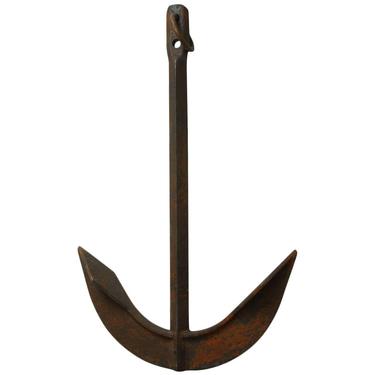 Antique Cast Iron Ships Anchor by ErinLaneEstate