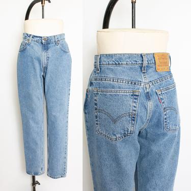 Vintage Levi's 550 JEANS - Denim Slim Fit Tapered Leg High Waist Mom Jeans 1990s - 30&amp;quot; x 30&amp;quot; 