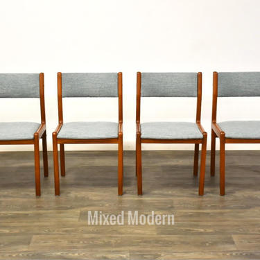 J.L. Moller Danish Teak Dining Chairs- Set of 4 