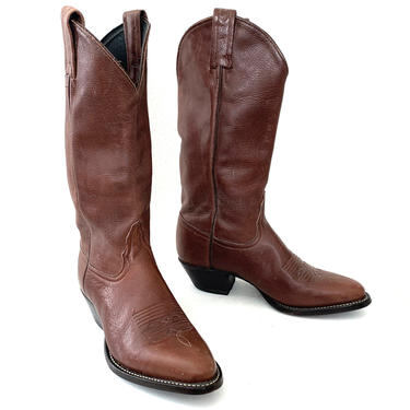 Vintage Women's TONY LAMA Cowboy Boots ~ size 5 1/2 M ~ Western / Rockabilly ~ 