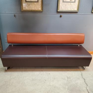 KI Hub® Modular Seating Orange and Brown Armless Lounge H43