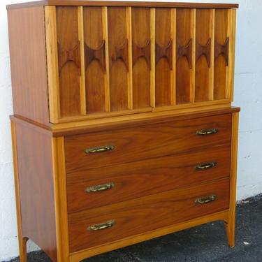 Mid Century Modern Tall Chest of Drawers by Kent Coffey Perspecta 2451