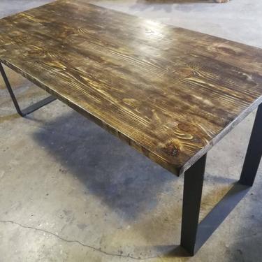 UMBUZÖ Reclaimed Wood Dining Table 