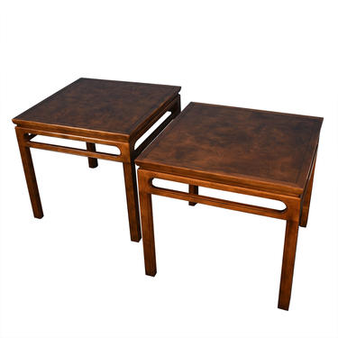 Pair of Baker Mid Century Side \/ Occasional Tables