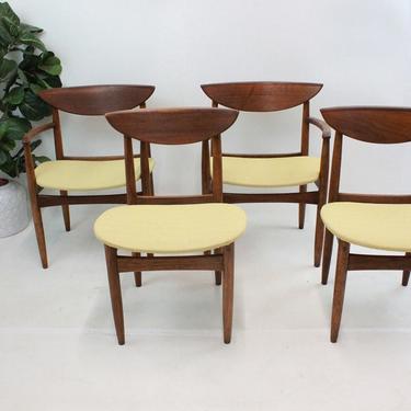 Mid Century Modern Lane dining chairs set of 4 