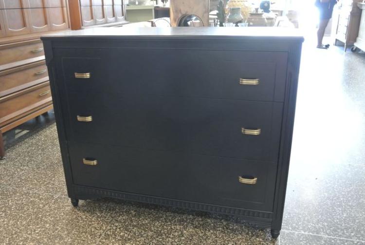 Deco Navy Blue Dresser. $425