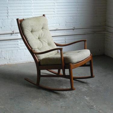 Vintage Parker Knoll Florian Rocking Chair 