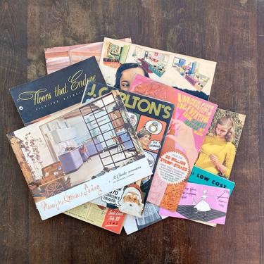 Vintage Mid Century Style and Design Magazines and Catalogs 