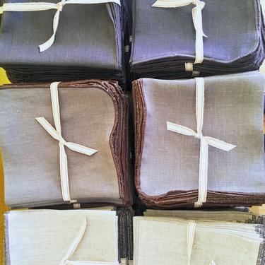 Cloth Napkins, Set of 4 14 inch, Linen Fabric, Napkins, Wedding, Housewarming Gift, Kitchen, Eco Friendly, Handmade, Boho, Minimalist 
