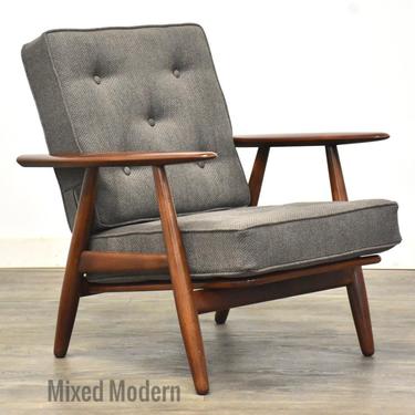 Hans Wegner Danish “Cigar” Lounge Chair 