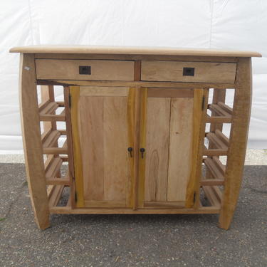 Tropical Wood Wine Cabinet