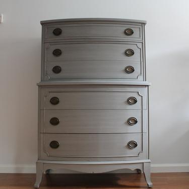 Available **Grey Tall Dresser/Chest of Drawers/Bureau - see description for details 