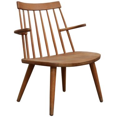 Oak Easy Chair by Yngve EkströM Model &quot;Sibbo&quot;