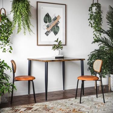 Small Dining Table - Apartment Dining Table for 2, Wood Dining Table 