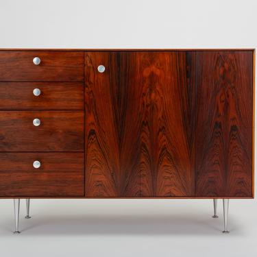 Early Thin Edge Cabinet in Rosewood by George Nelson for Herman Miller