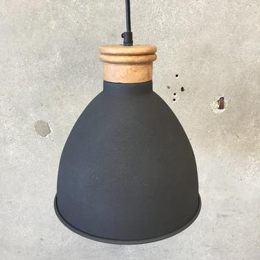 Small Gray Hanging Light Fixture
