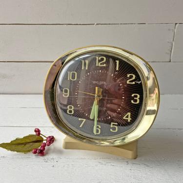 Vintage Big Ben Luminous Alarm Clock // Mid Century Clock, Clock Collector, Clock Lover // Clock Perfect Gift 