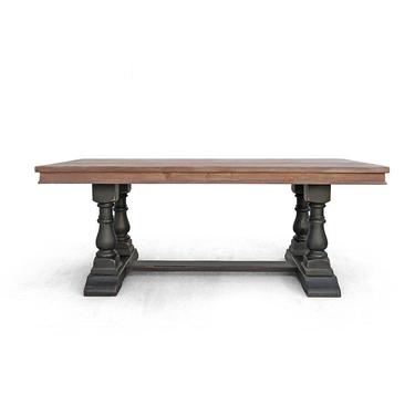 Dining Table, Trestle Table, Reclaimed Wood, Wood Table, Handmade 