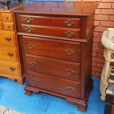 Four Drawer Petite Cherry Young-Hinkle Chest. 32