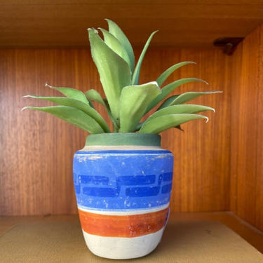 Tiny Ceramic Mexican Vase