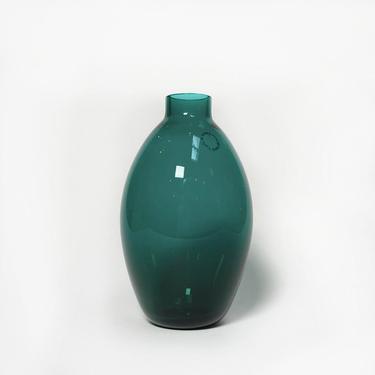 Small Green Bottle or Vase