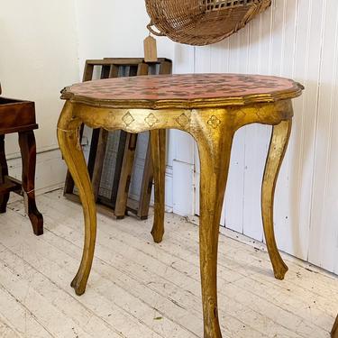 French Gold Table