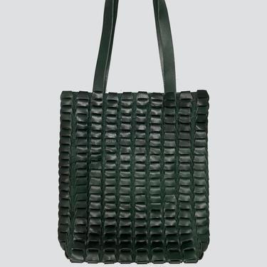 Green Basket Bag Tote