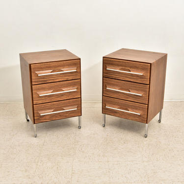 Vintage 1970’s End Tables, Office Cabinets 