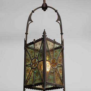 Bronze Hall Lantern