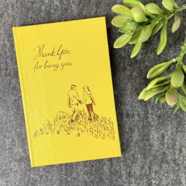 Thank You for Being You - gift book written and illustrated by Helen R. Caswell - 1973 