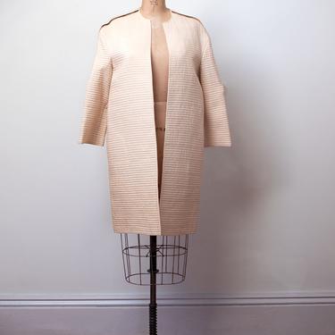1980s Quilted Evening Coat | Mary McFadden 