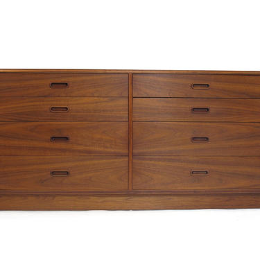 American Walnut Dresser with Eight Drawers