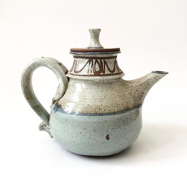 Vintage Studio Pottery Teapot by Frank Massarella 