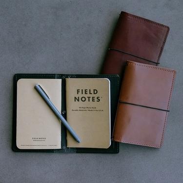 Personalized Leather Notebook Cover