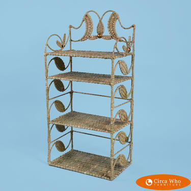 Small Open Hanging Wall Etagere by Mario Lopez Torres