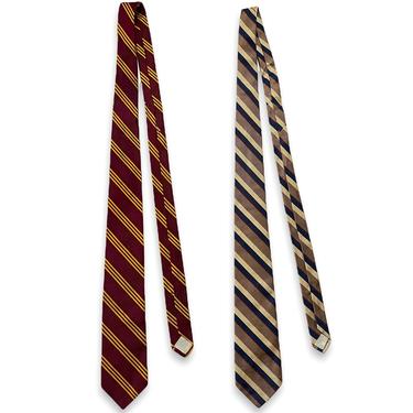 Lot of 2 ~ Vintage BROOKS BROTHERS Neckties ~ Repp Stripe ~ Preppy ~ Ivy Style ~ Trad ~ Tie / Ties 