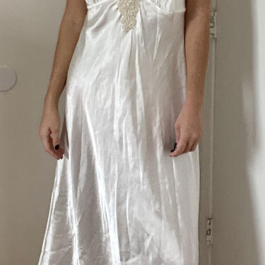 Donatella White Night Gown 