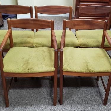 Item #S2029 Set of Five Vintage Dining Chairs by McIntosh c.1960s